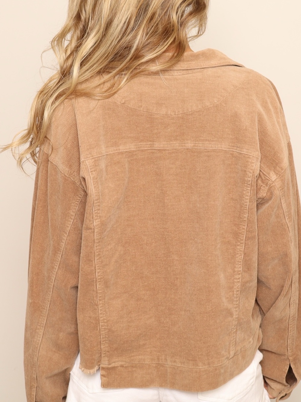 Altar’d State Corduroy Jacket in Brown - Picture 6 of 6